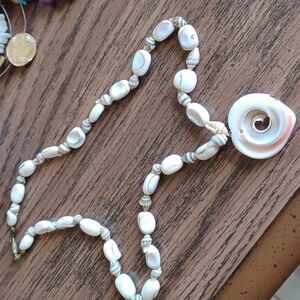 Sea Shells Beaded Necklace Florida